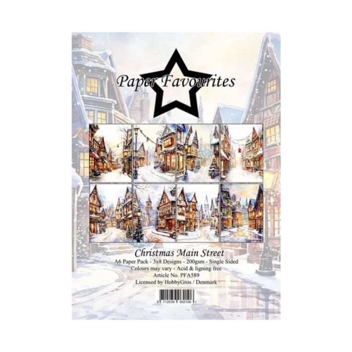 Paper Favourites Paper Pack "Christmas Main Street" PFA589