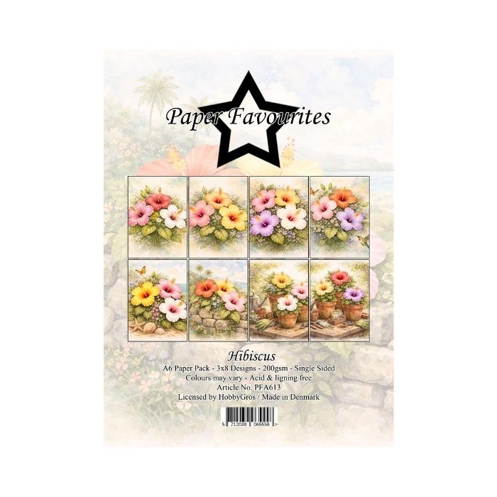 Paper Favourites Paper Pack "Hibiscus" PFA613