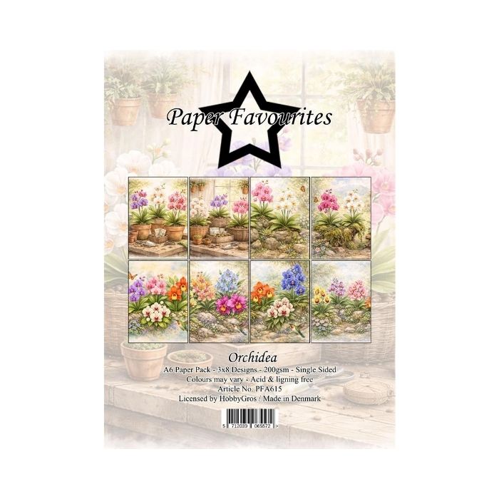 Paper Favourites Paper Pack "Orchidea" PFA615