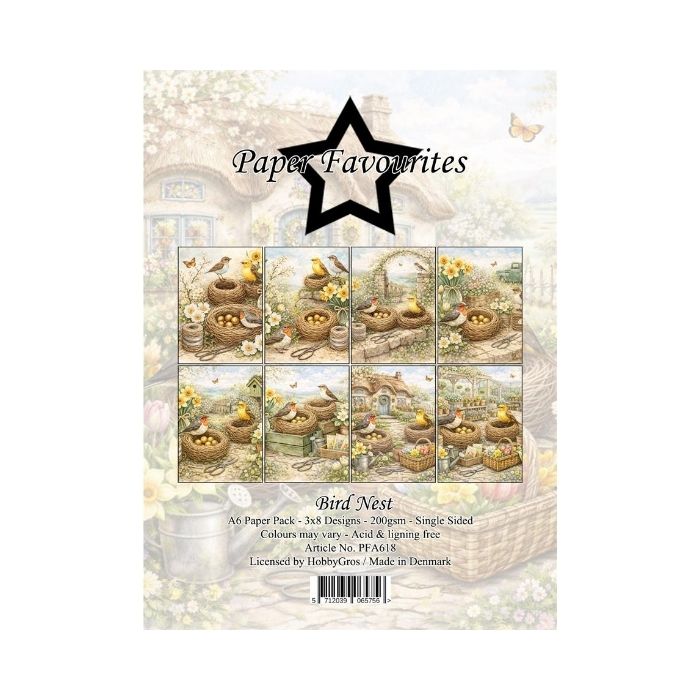 Paper Favourites Paper Pack "Bird Nest" PFA618