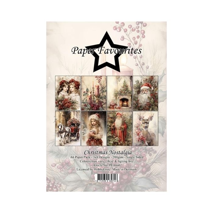 Paper Favourites Paper Pack "Christmas Nostalgia" PFA646