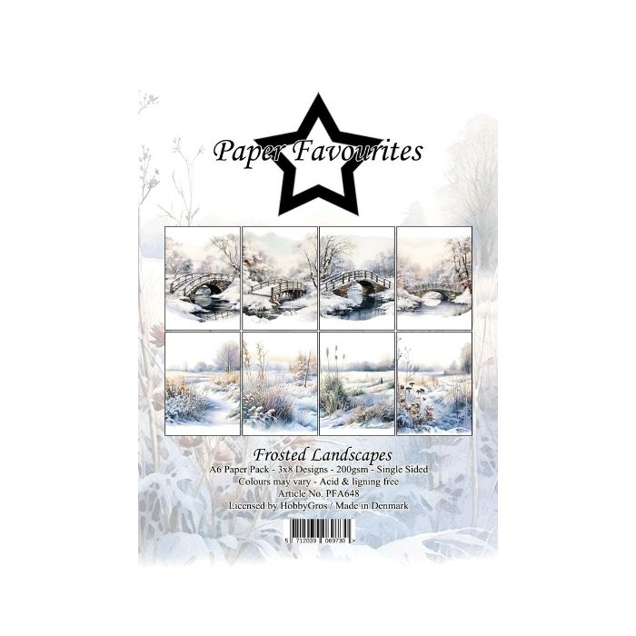 Paper Favourites Paper Pack "Frosted Landscapes" PFA648