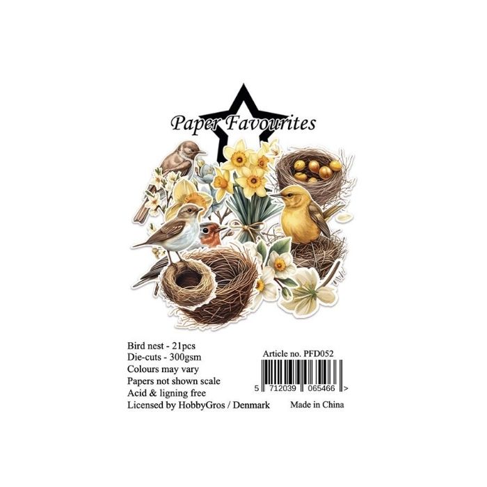 Paper Favourites Die-Cuts "Bird nest" PFD052