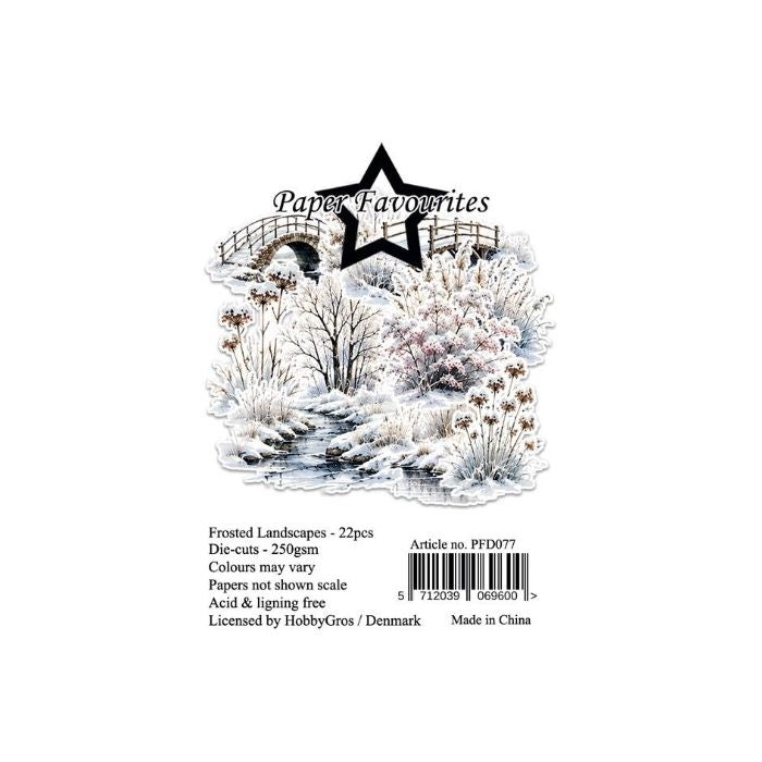 Paper Favourites Die-Cuts "Frosted Landscapes" PFD077