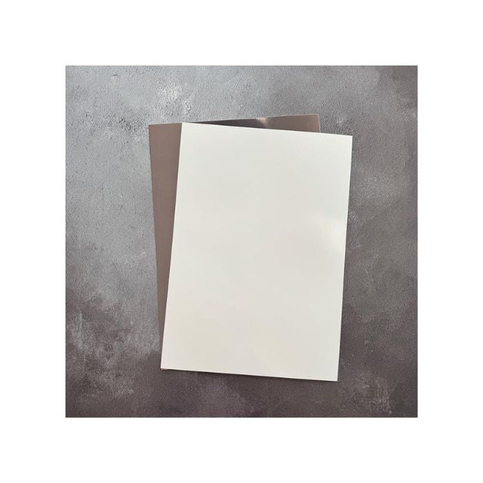 Paper Favourites Mirror Card Glossy "Antique Silver" PFSS113