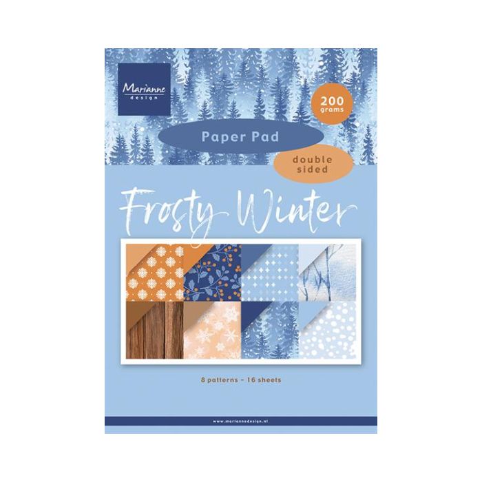 Marianne Design Paperpad 'Frosty Winter - A4" PK9226