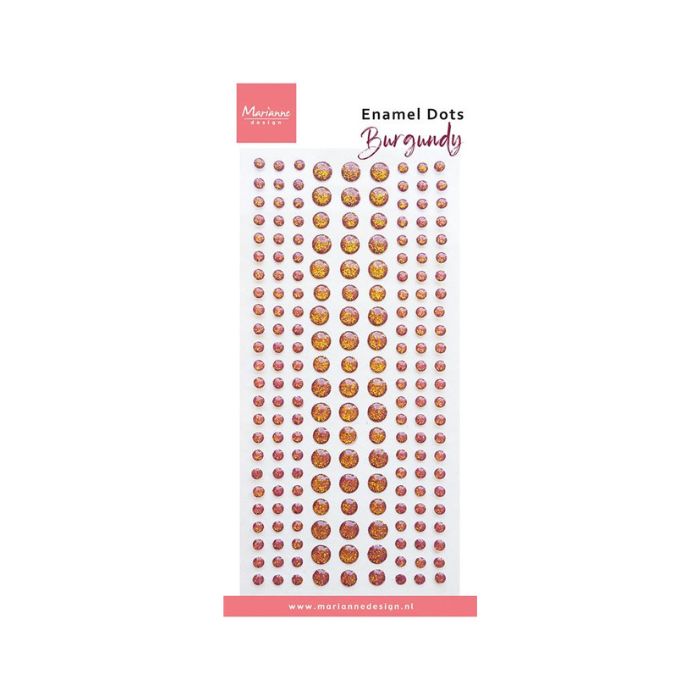 Marianne Design Sparkling dots "Burgundy" PL4542
