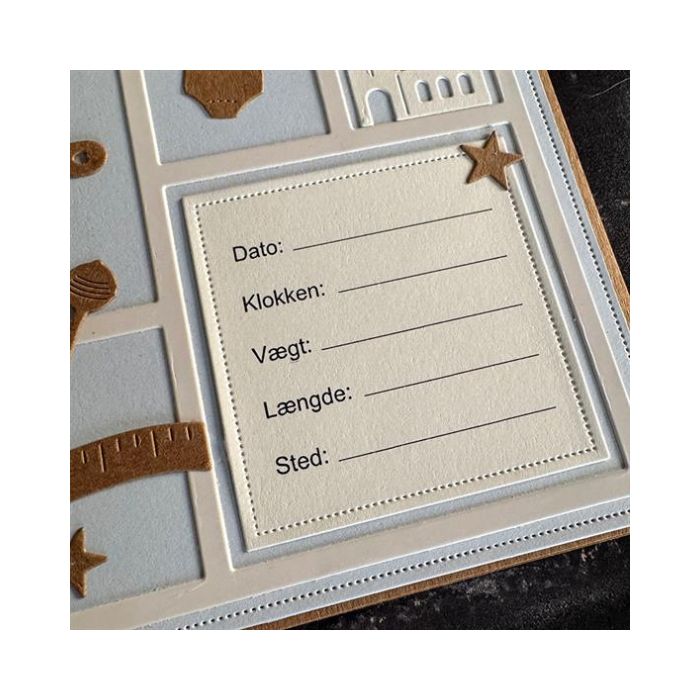 Simple and basic Clearstamp "Danish texts" SBC196