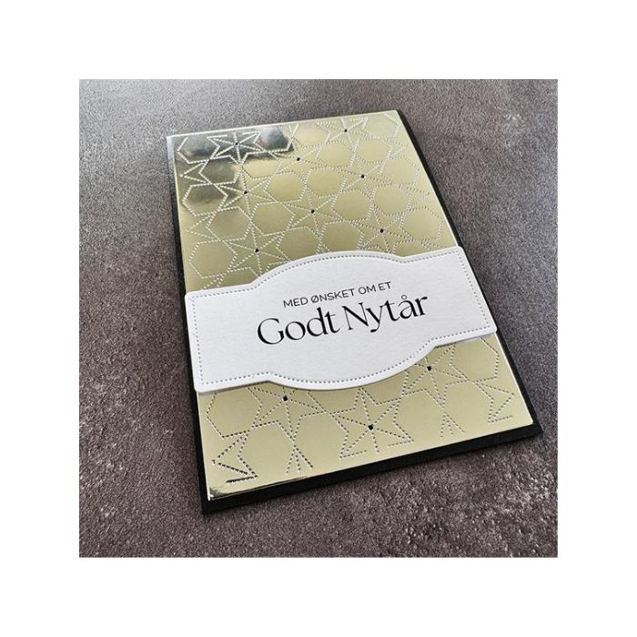 Simple and basic Clearstamp "Glædelig Jul" SBC212