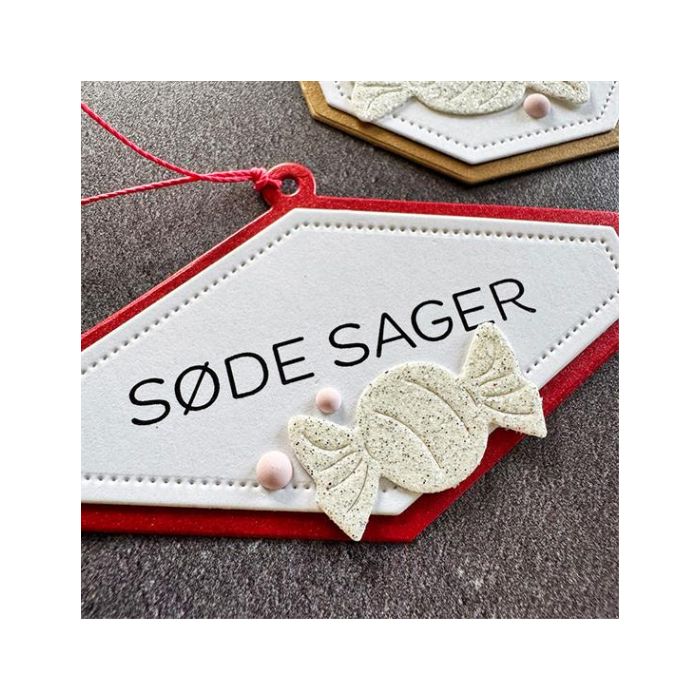 Simple and basic Clearstamp "Søde sager" SBC213
