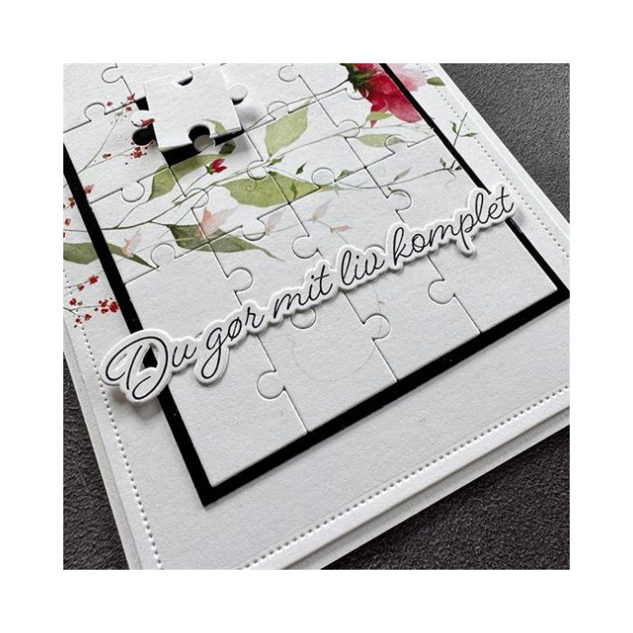 Simple and basic Clearstamp & dies "Danske tekster" SBC216