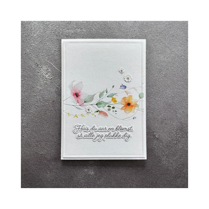 Simple and basic Clearstamp & dies "Danske tekster" SBC217