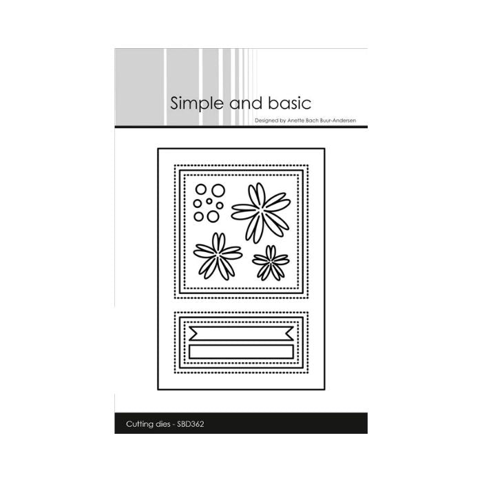 Simple and Basic die "A7 Cover die #1" SBD362