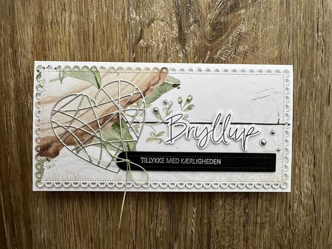 Simple and Basic die "Lace Edge - Mini Slim" SBD405