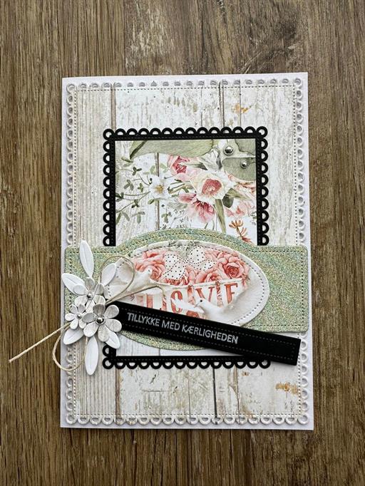 Simple and Basic die "Lace Edge - A7" SBD406