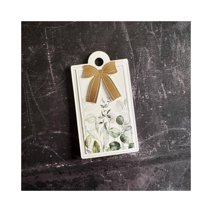 Simple and Basic die "Gifttag w/bow" SBD516