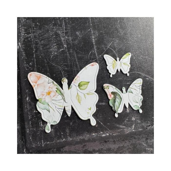 Simple and Basic die "Simple butterflies - Solid" SBD530