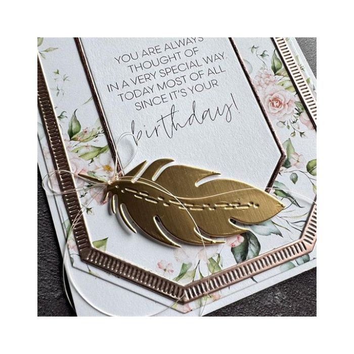 Simple and Basic die "Feathers" SBD543