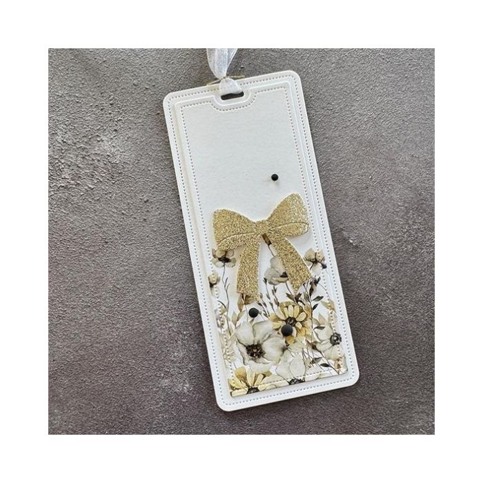 Simple and Basic die "Beautiful bows on a tag" SBD604