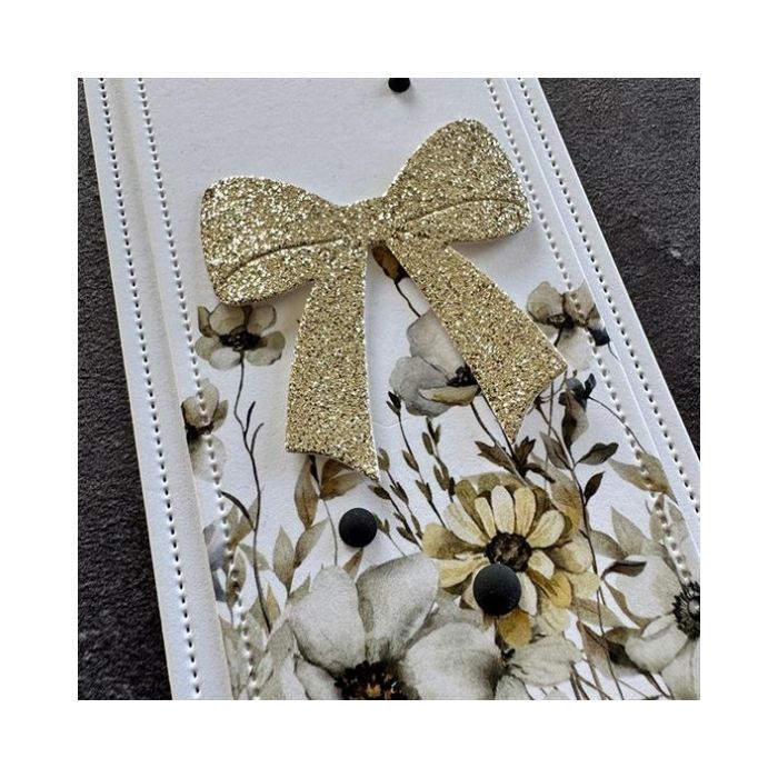 Simple and Basic die "Beautiful bows on a tag" SBD604