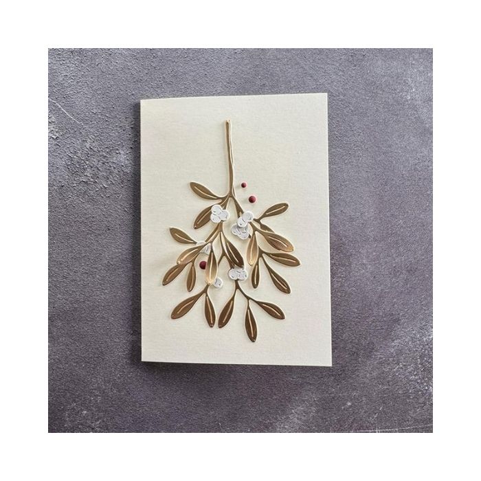 Simple and Basic die "Beautiful mistletoe" SBD605