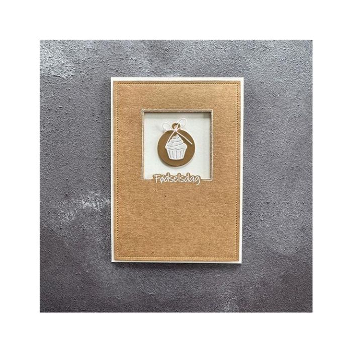 Simple and Basic die + clerstamp "Fødselsdag" SBD653