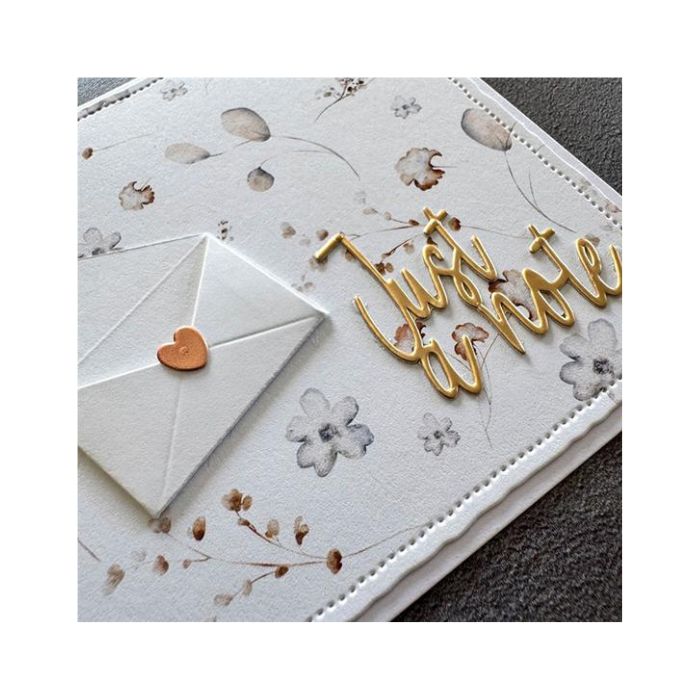 Simple and Basic dies "10 x 10 Squares Old Paper edges" SBD685