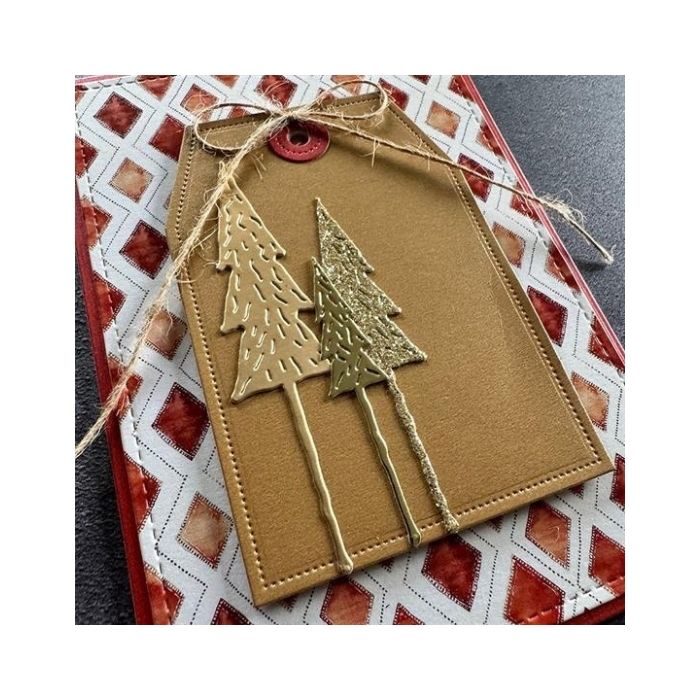 Simple and Basic dies "Small Pine Trees" SBD716