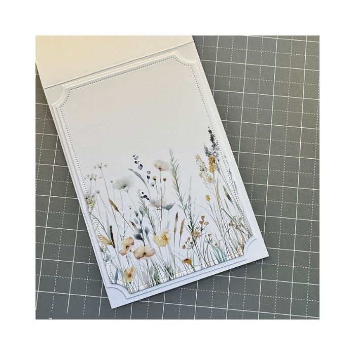 Simple and Basic Design Papers "Floral borders" SBP749