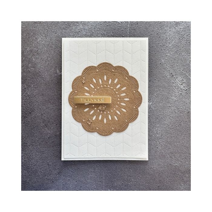 Simple and Basic die "Doily on a tag" SBD549