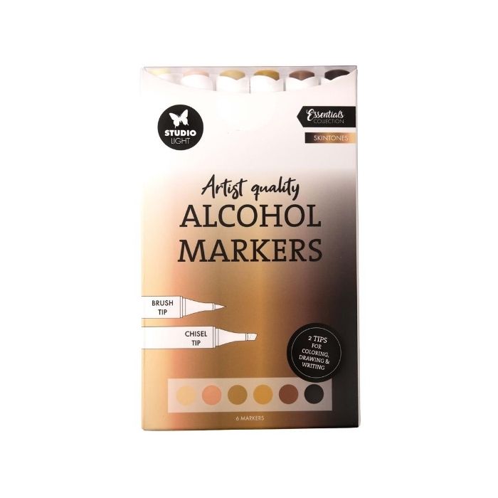 Studio Light Alcohol Markers Skintones 6pcs SL-CO-MARK35