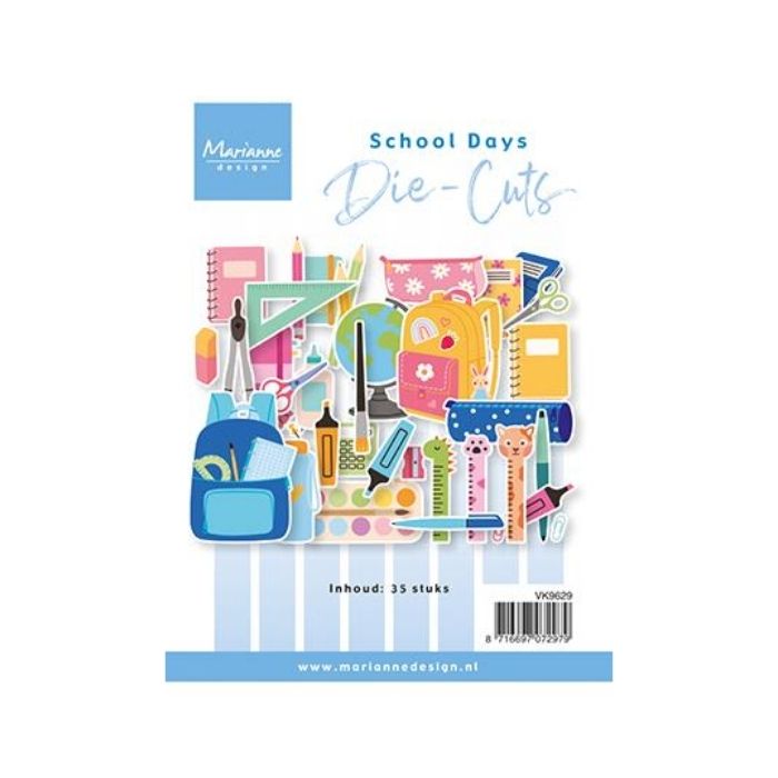 Marianne Design Die-Cuts "School days" VK9629