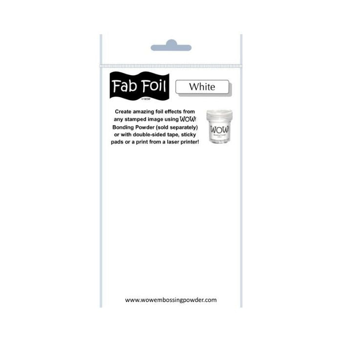 WOW! Fab Foil "Snowy White" W216-BW11