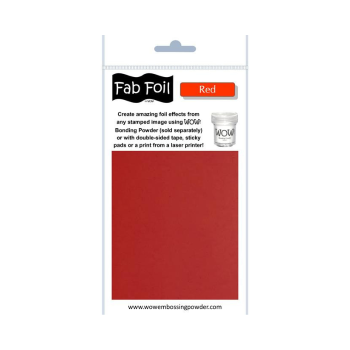 WOW! Fab Foil "Red" W216-RE80