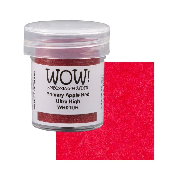 WOW! Embossing Powder "Primaries - Primary Apple Red - Ultra High" WH01UH
