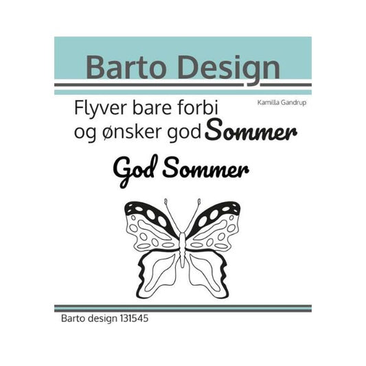 Barto Design Clearstamp "God Sommer"