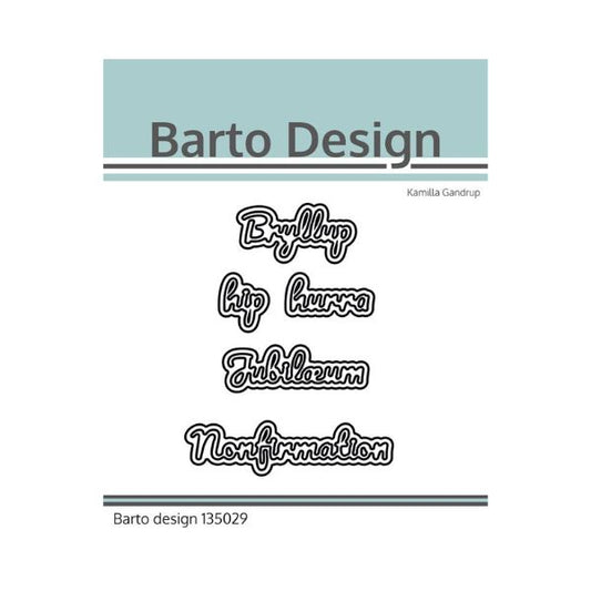 Barto Design Dies "Mini ord"