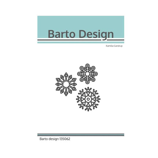 Barto Design Dies "Small Snowflakes"