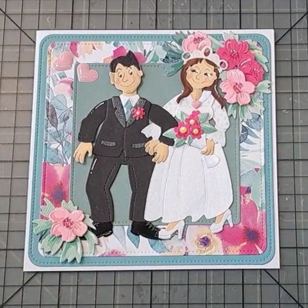 By Lene Paperpad 15x15 “Flowerpot" BLP051
