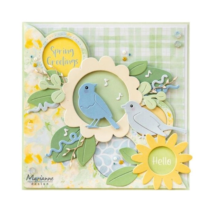 Marianne Design dies "Birds by Marleen" COL1583