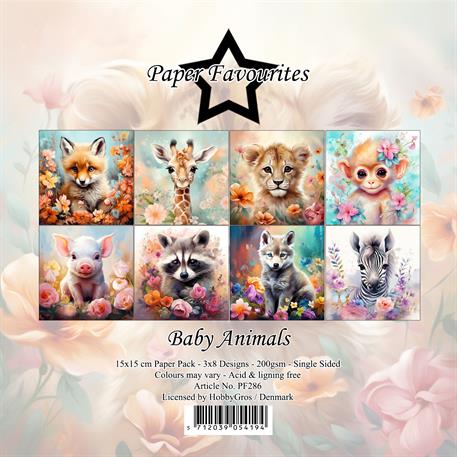 Paper Favourites Paper Pack "Baby Animals"