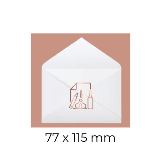 Kuverter 77x115mm