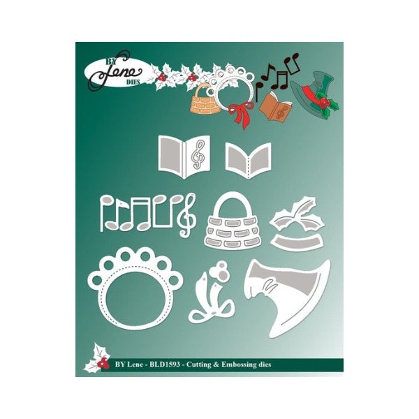 By Lene Dies "Snowman Accessories #1" BLD1593