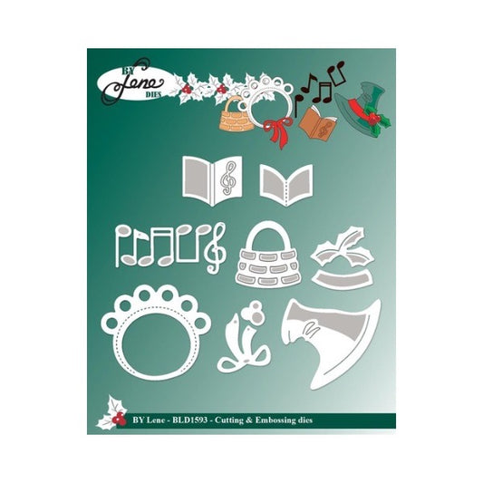 By Lene Dies "Snowman Accessories #1" BLD1593