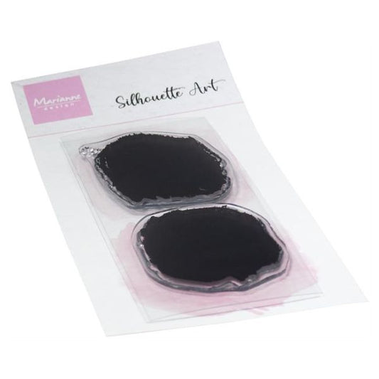 Marianne Design Clearstamp "Silhouette Art: Stains" CS1163