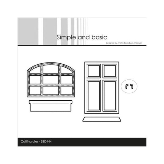 Simple and Basic die "Barn Window & Balcony Box" SBD444