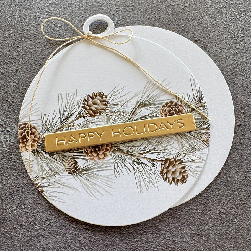 Simple and Basic Design Papers "Silver Christmas" SBP552