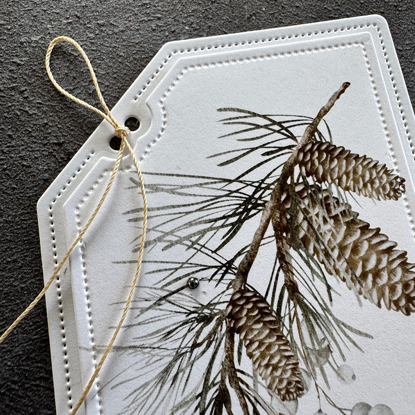 Simple and Basic Design Papers "Silver Christmas" SBP552