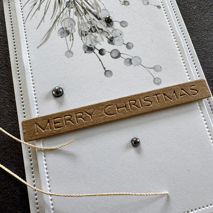 Simple and Basic die "All-in-one Plate - Merry Christmas" SBD575