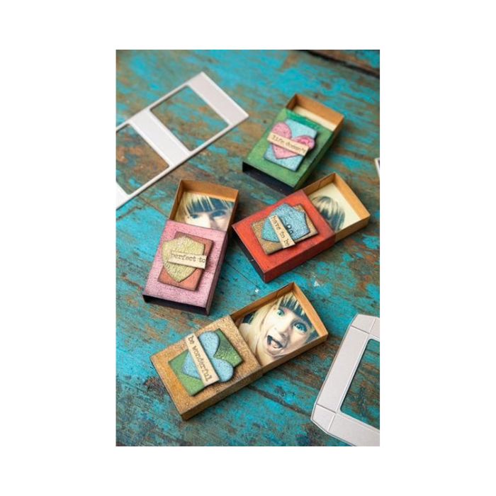 Sizzix/Tim Holtz Thinlits Die "Vault - Matchbox"